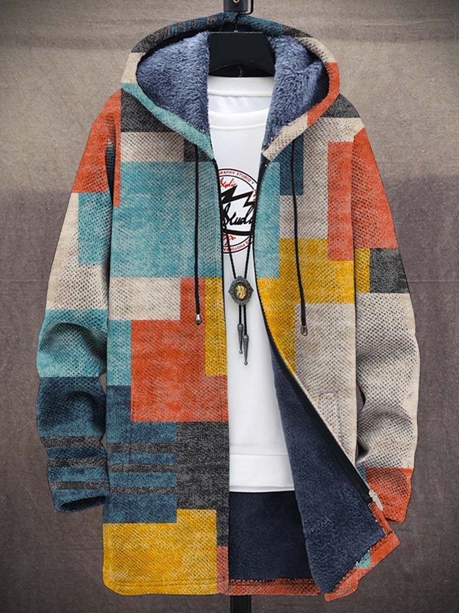 Genevieve™ | Artful Hooded Cardigan