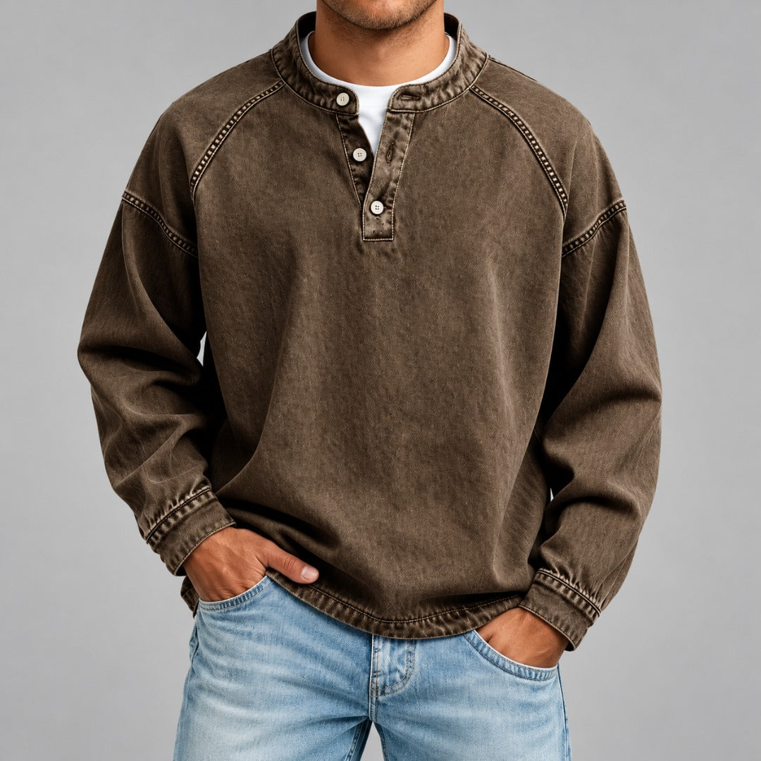 Chester™ | Vintage Henley Shirt