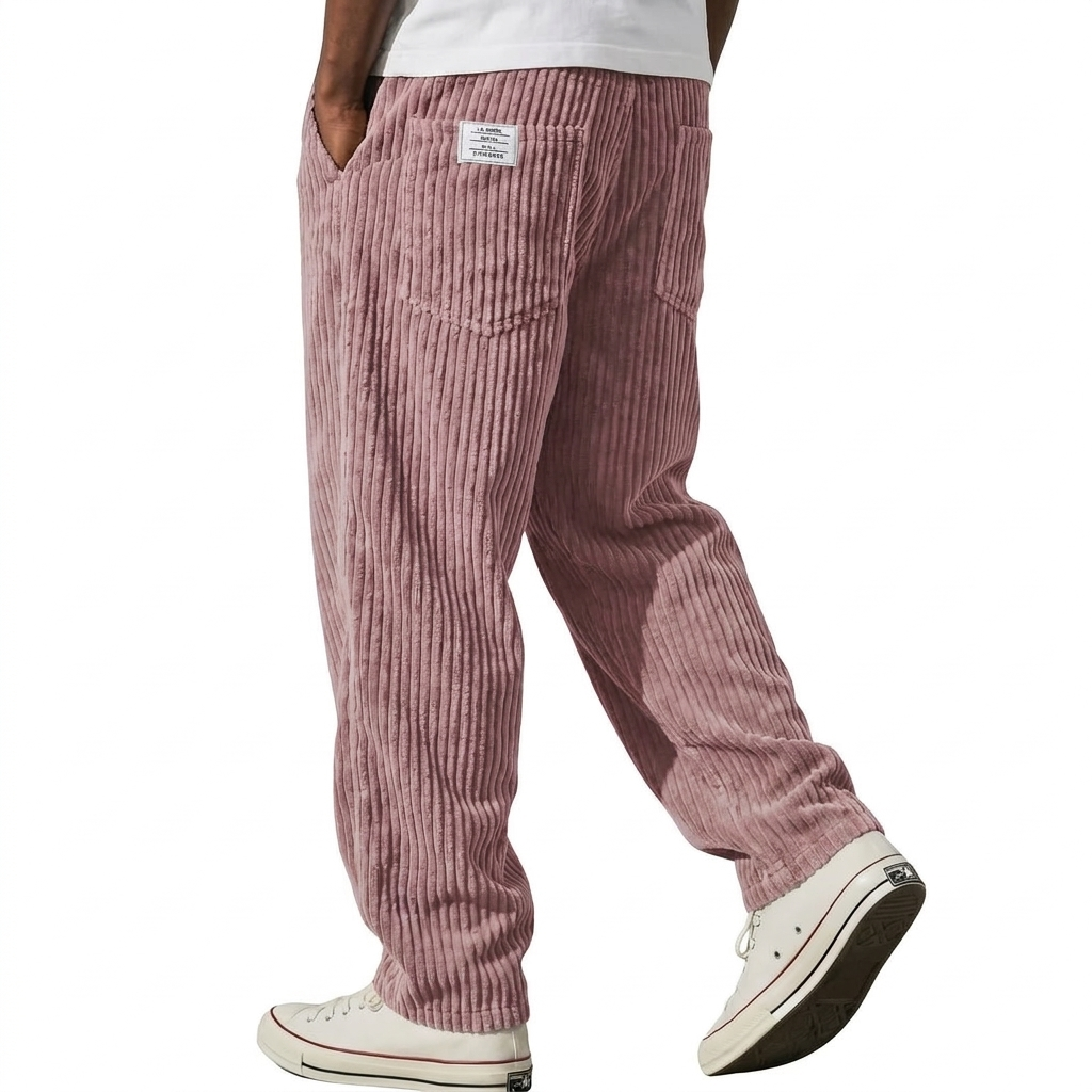 Benjamin™ | Men's Corduroy Trousers with Elasticated Waistband