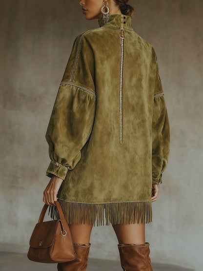 Amelia™ | Turtleneck Dress