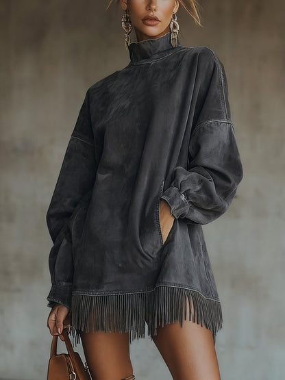 Amelia™ | Turtleneck Dress
