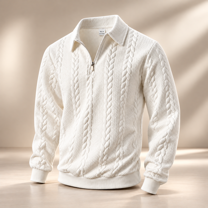 Harry™ | Cable Knit Zip-Up Jumper
