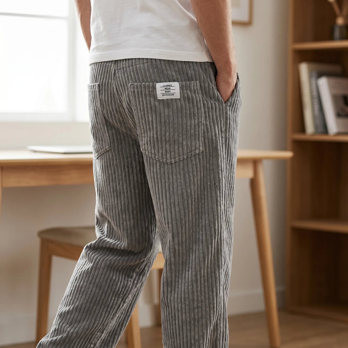 Benjamin™ | Men's Corduroy Trousers with Elasticated Waistband