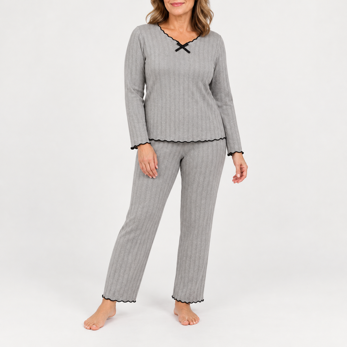 Tabitha™ | Ribbed Pyjama Set