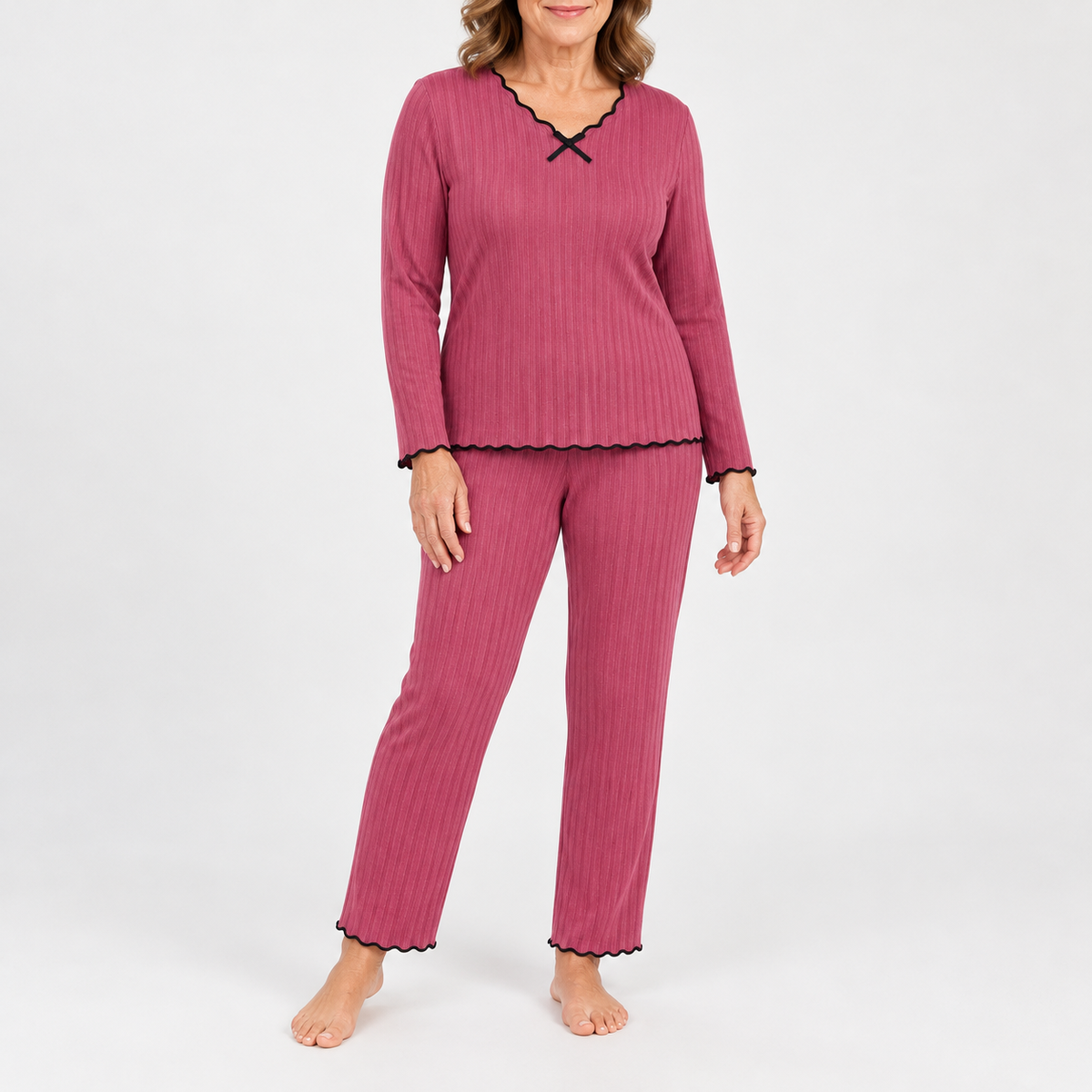 Tabitha™ | Ribbed Pyjama Set