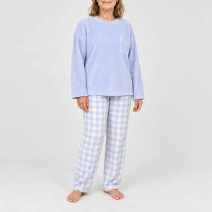 Penelope™ | Checked Long-Sleeve Pyjama Set