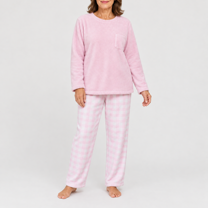 Penelope™ | Checked Long-Sleeve Pyjama Set