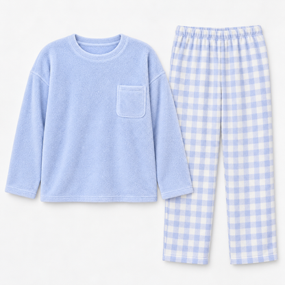 Penelope™ | Checked Long-Sleeve Pyjama Set