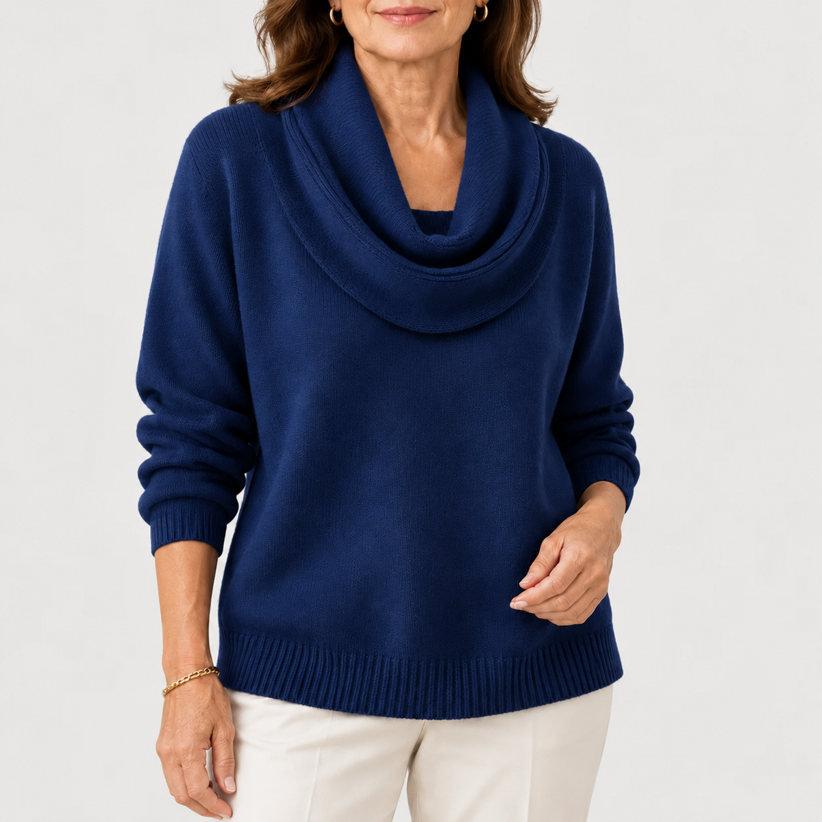 Lucinda™ | Soft Cowl Neck Jumper