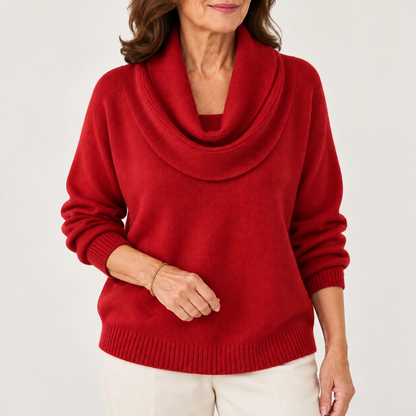 Lucinda™ | Soft Cowl Neck Jumper