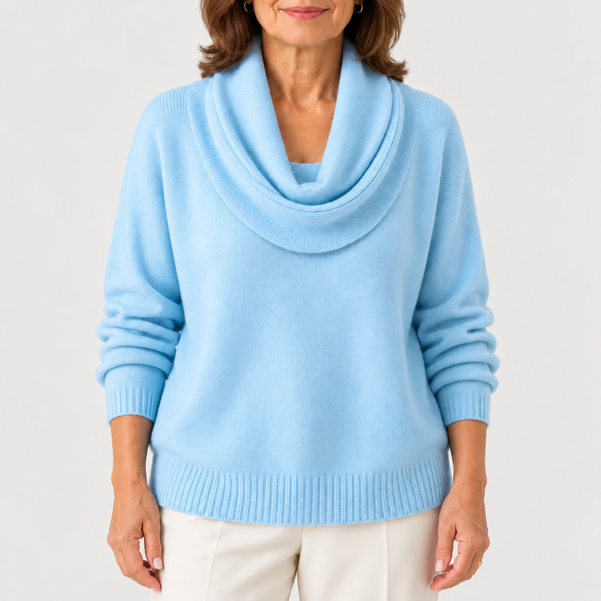 Lucinda™ | Soft Cowl Neck Jumper