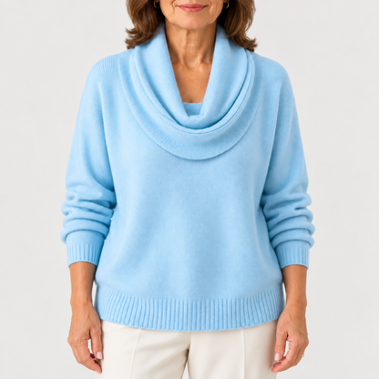 Lucinda™ | Soft Cowl Neck Jumper