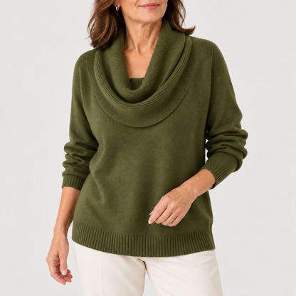 Lucinda™ | Soft Cowl Neck Jumper