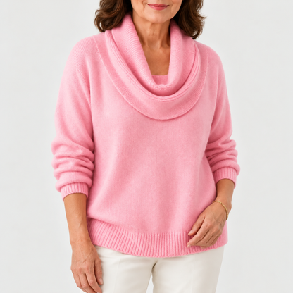 Lucinda™ | Soft Cowl Neck Jumper