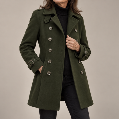 Victoria™ | Elegant Longline Trench Coat