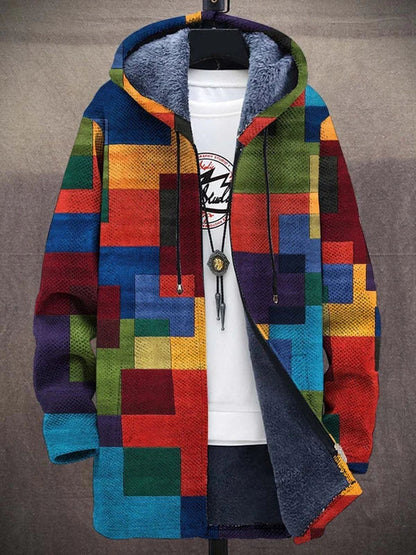 Genevieve™ | Artful Hooded Cardigan