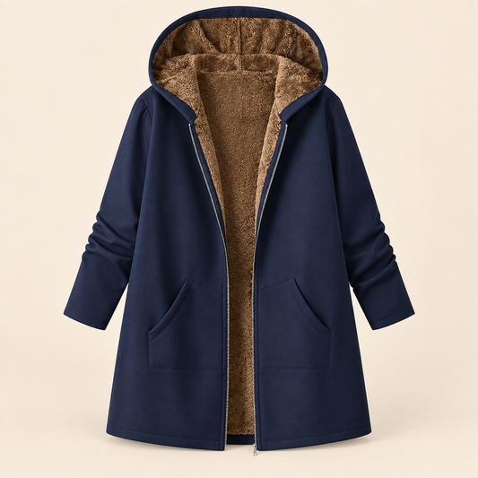 Adelaide™ | Cozy Sherpa-Lined Hooded Coat