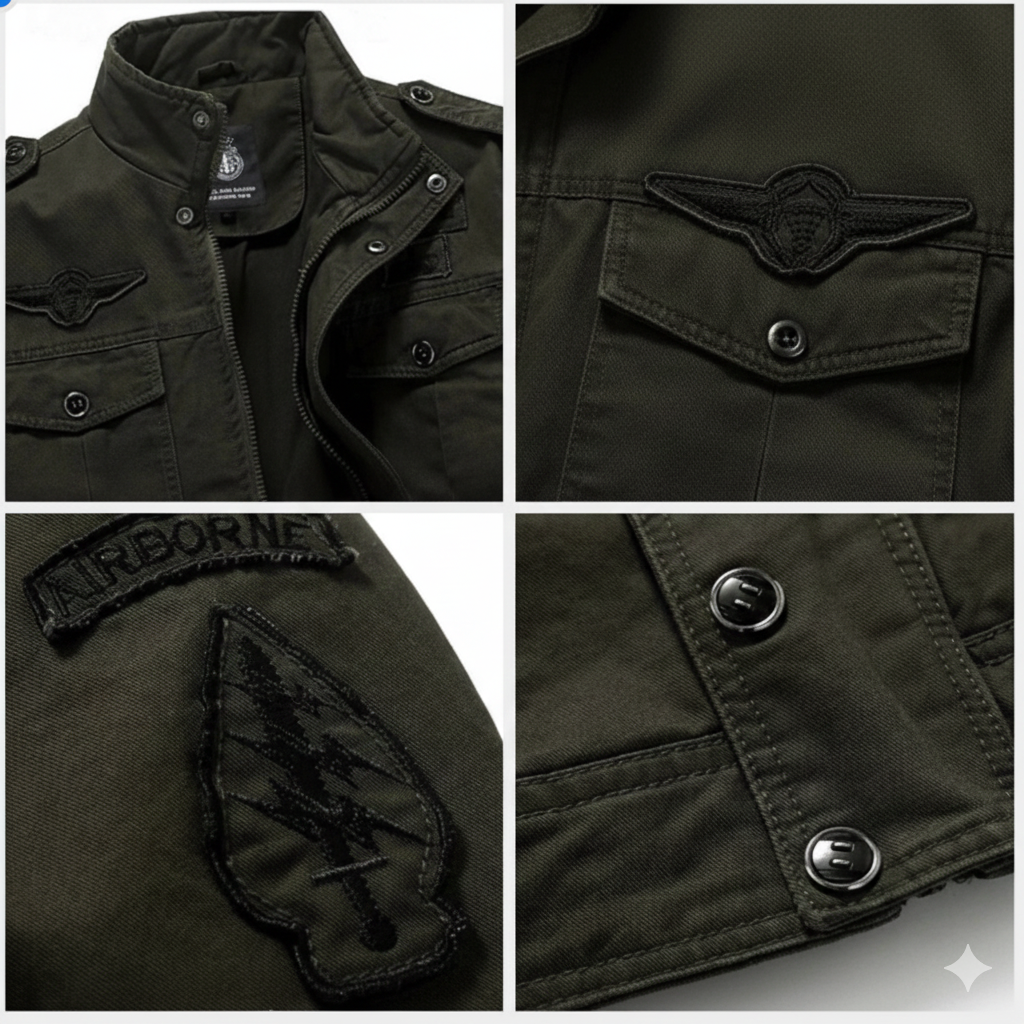 Hudson™ | Military Style Jacket