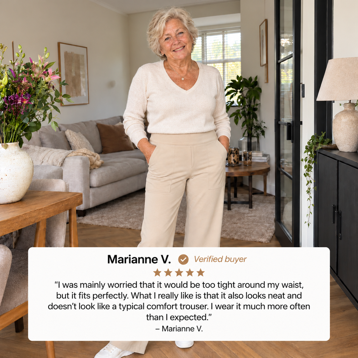 Florence™ | The Comfortable Stretch Trousers for Every Woman