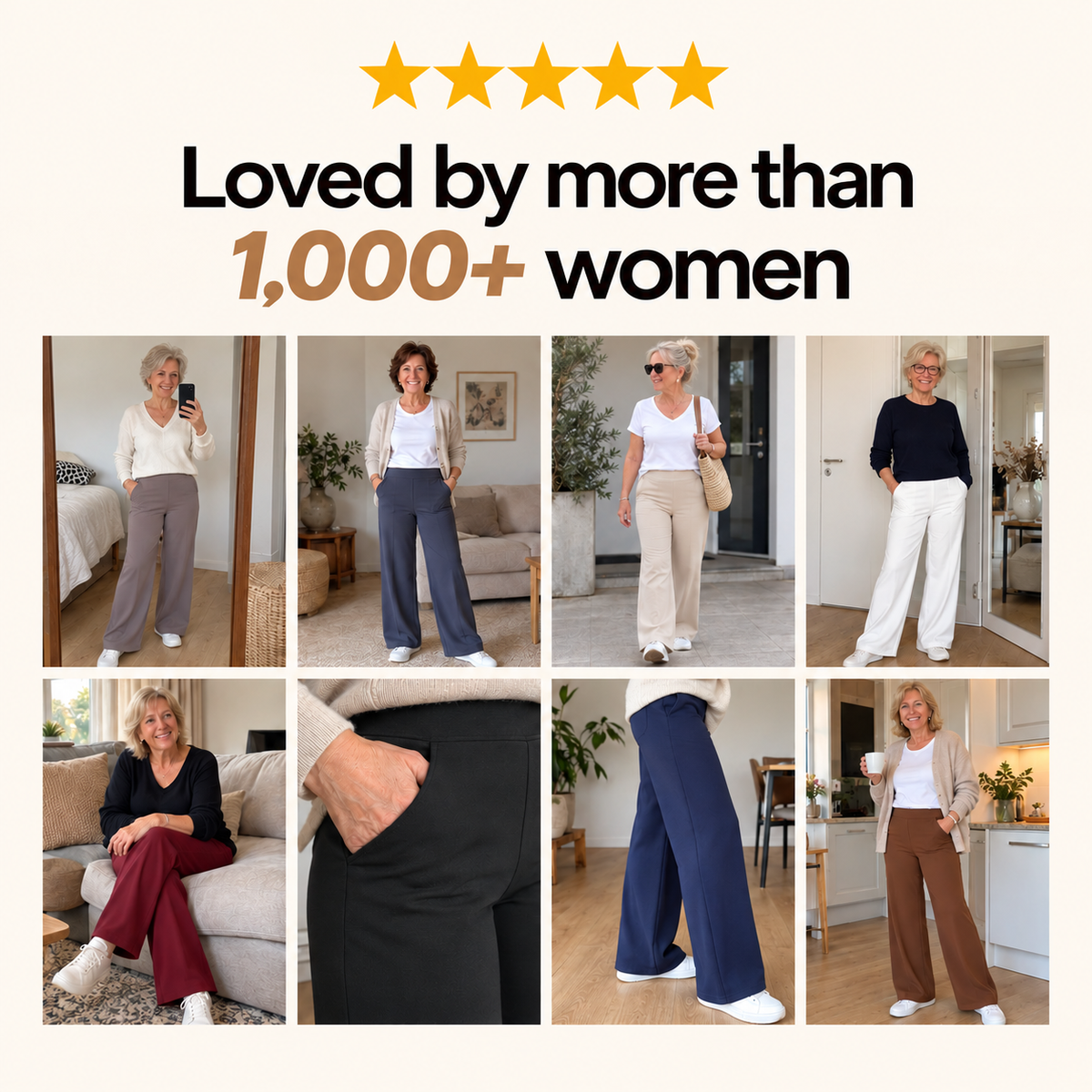 Florence™ | The Comfortable Stretch Trousers for Every Woman