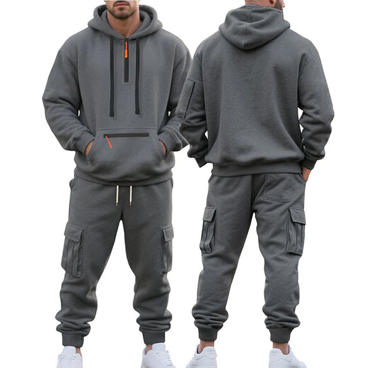 Chase™ | Sporty & Warm Hoodie and Joggers Set