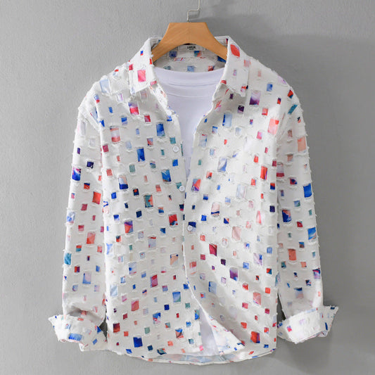 Henry™ | Frayed Denim Shirt