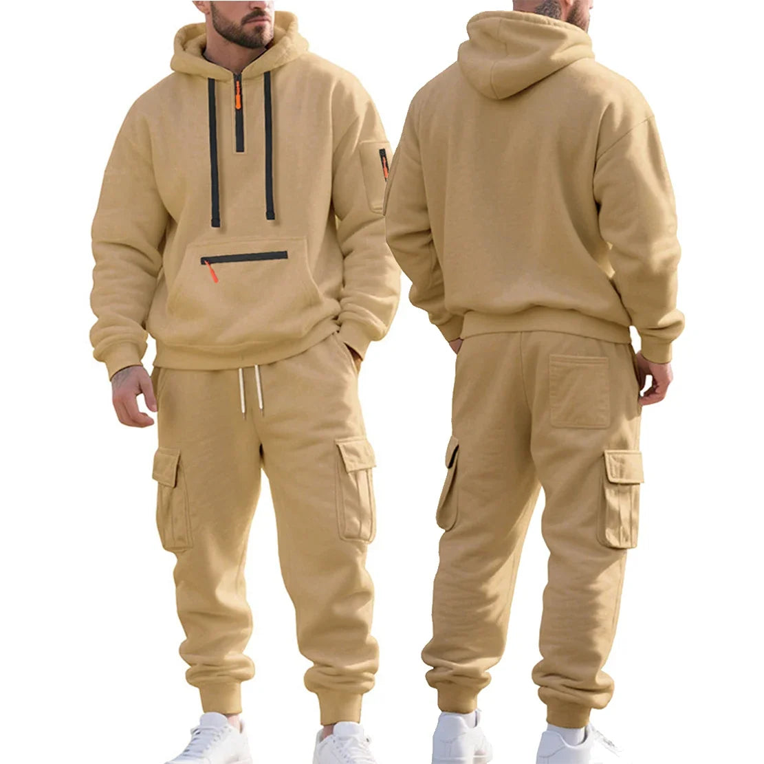 Chase™ | Sporty & Warm Hoodie and Joggers Set