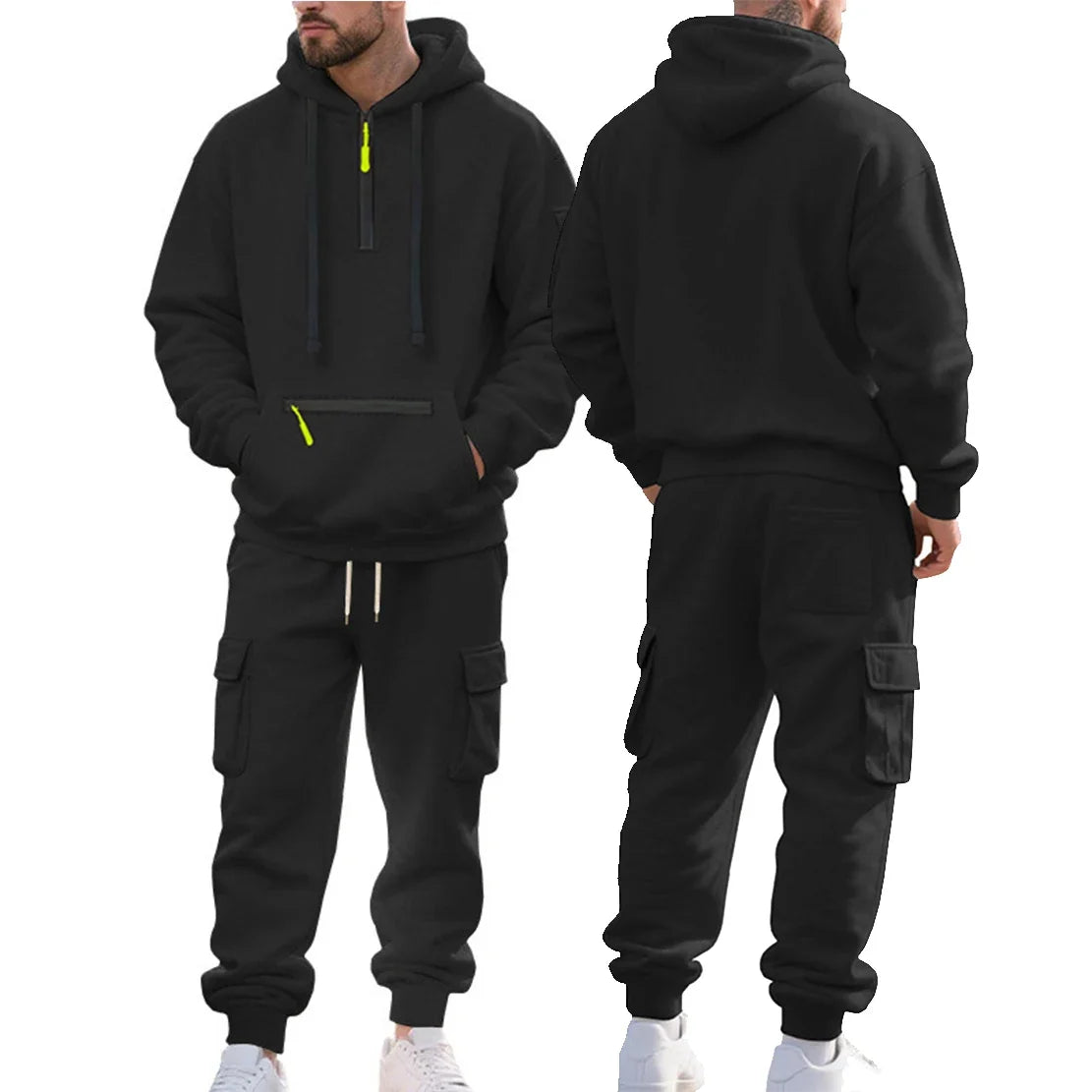 Chase™ | Sporty & Warm Hoodie and Joggers Set