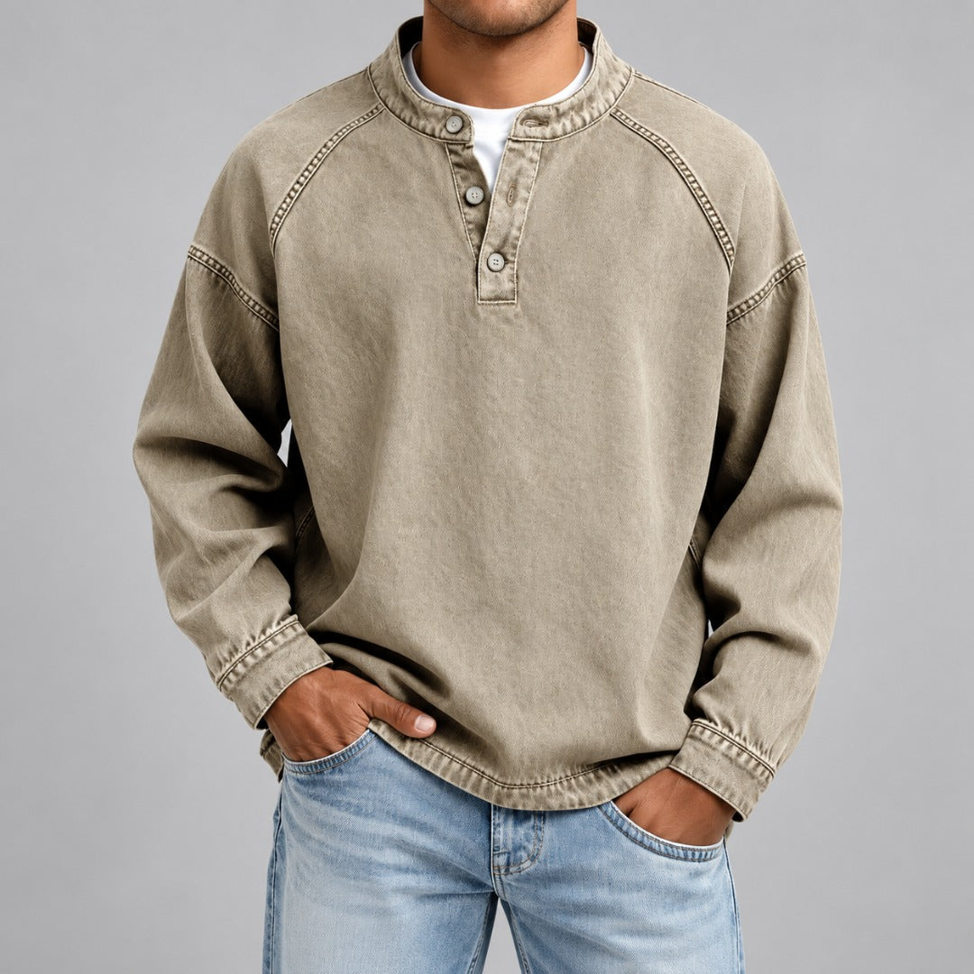 Chester™ | Vintage Henley Shirt