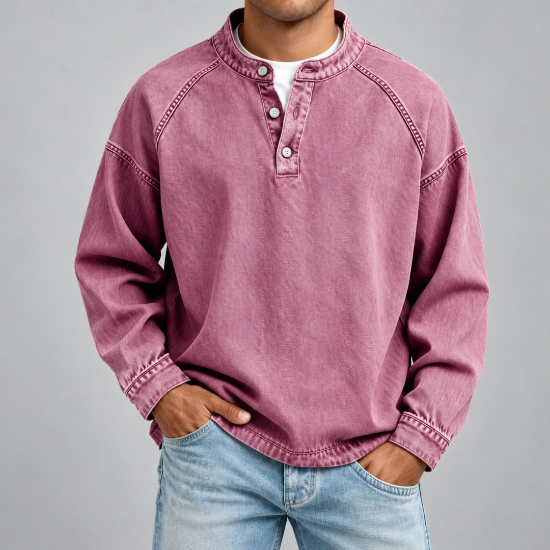 Chester™ | Vintage Henley Shirt