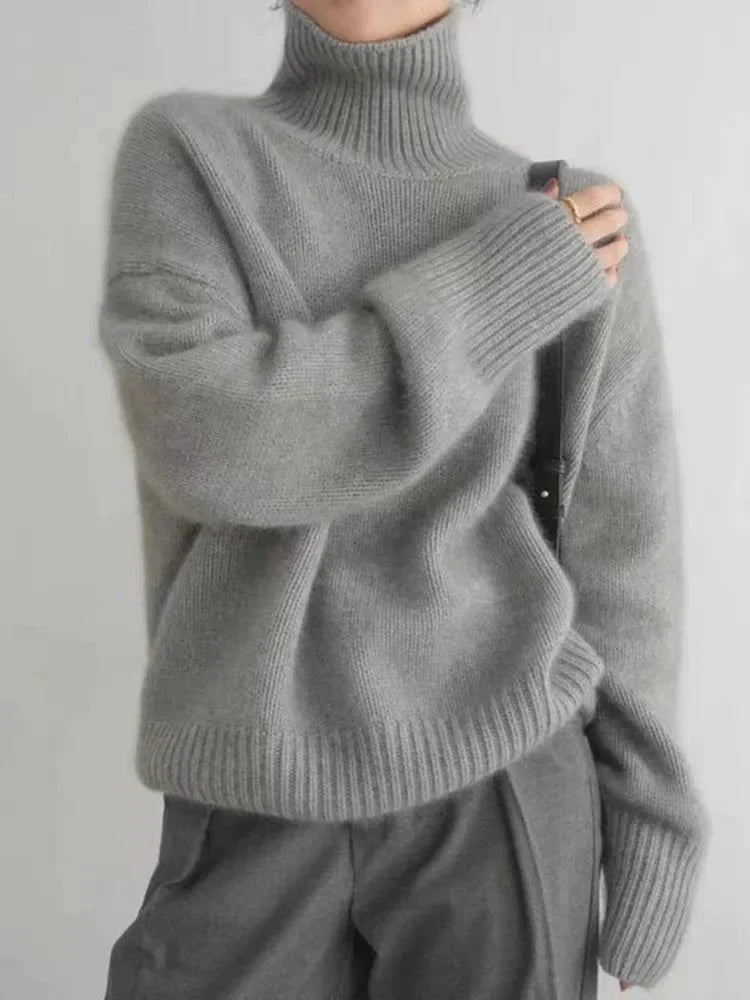 Grace™ | Casual Turtleneck Sweater